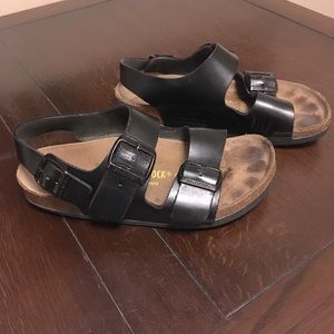 Black Birkenstock Milanos - Size 37
